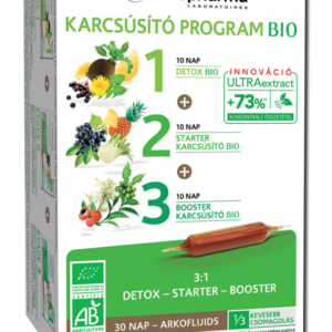 GREEN COFFE BEAN biocom - ZÖLD KÁVÉBAB - almaecettel és VITAMINOKKAL