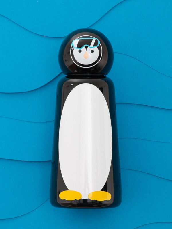 LUND Skittle Mini BPA mentes acél kulacs 300ML PENGUIN - Image 2