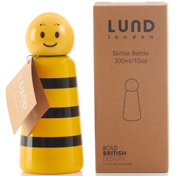 LUND Skittle Mini BPA mentes acél kulacs  300ML BUMBLE BEE - Image 3