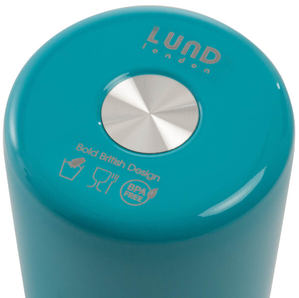 LUND Skittle Original BPA mentes acél kulacs 500ML Égkék/Világosszürke - Image 4