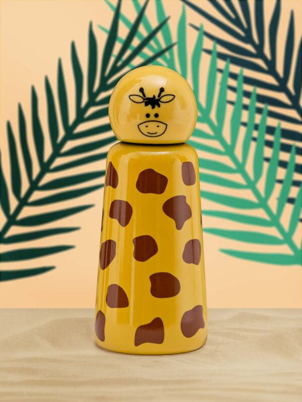LUND Skittle Mini BPA mentes acél kulacs 300ML GIRAFFE - Image 2