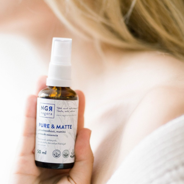 Pure&matte pórusösszehúzó, mattító arctonik zsíros bőrre 50ml - Image 3