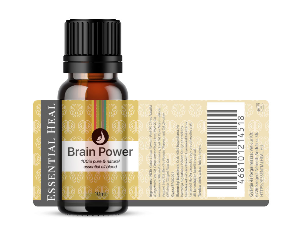 Brain Power - Agyserkentő illóolaj keverék - Image 2