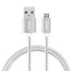 gnd-microusb-usb-a-2-0-tolto-es-adatkabel-fonott-boritas-ezust-szin-2m