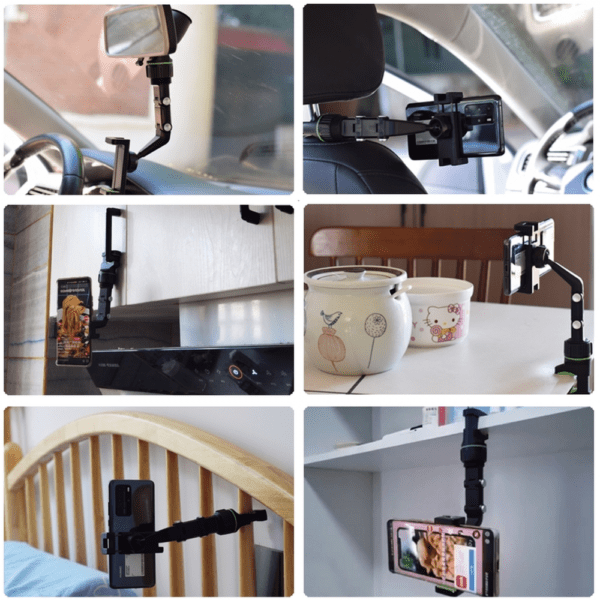 Autós telefontartó tükörre szerelhető - Image 6