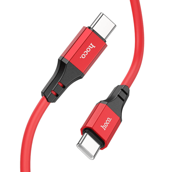 hoco-x86-szilikon-gyorstolto-adatkabel-usb-c-usb-c-tipusu-csatlakozoval