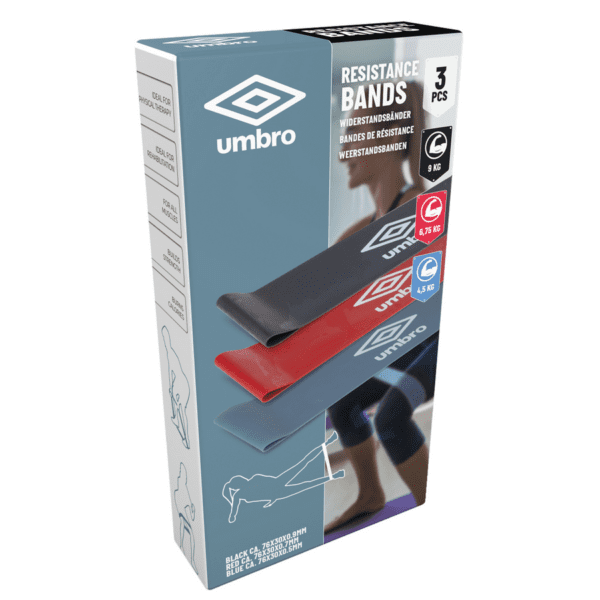 Umbro Fittness gumiszalag 3db 30x8cm - Image 2