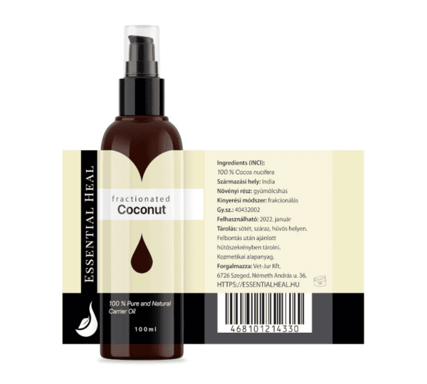 Frakcionált kókuszolaj - Fractionated Coconut Oil