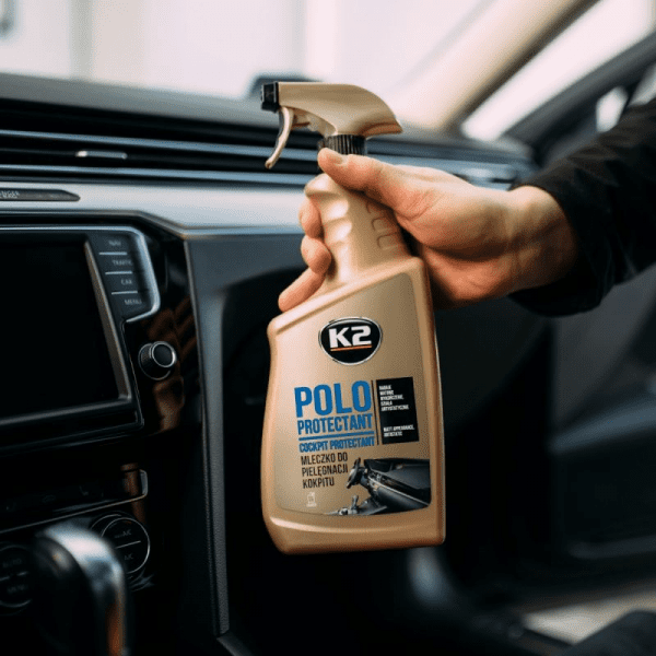 Műanyag ápoló és felújító spray K2 matt - Image 2