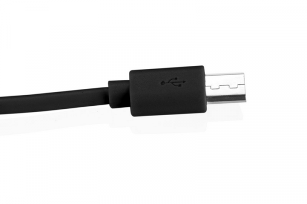 GoGen MicroUSB / USB-A 2.0 Töltő és adatkábel, fekete szín, 2m - Image 4