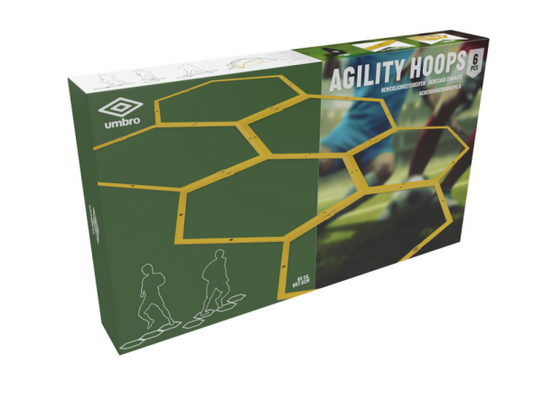 Umbro Agility hexagon rács. 6 darabos készlet 65x57cm - Image 4