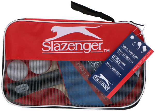 Slazenger Asztalitenisz szett hordtáskában. Fa, 2 ütő, 3 labda + hordozó táska - Image 3