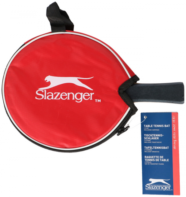 Slazenger  Asztalitenisz ütő fa, 2 csillagos, tokkal - Image 4