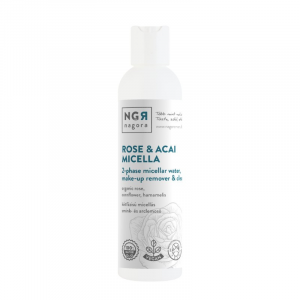 ROSE&ACAI MICELLA kétfázisú micellás smink- és arclemosó 200 ml
