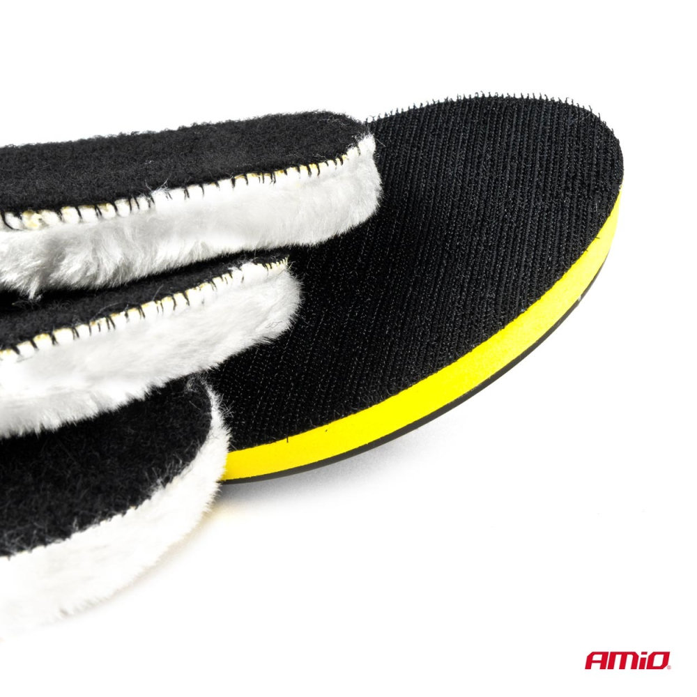 Polírozó szett fúróba fogható gyapjú korong 4 darabos 125mm - Image 2